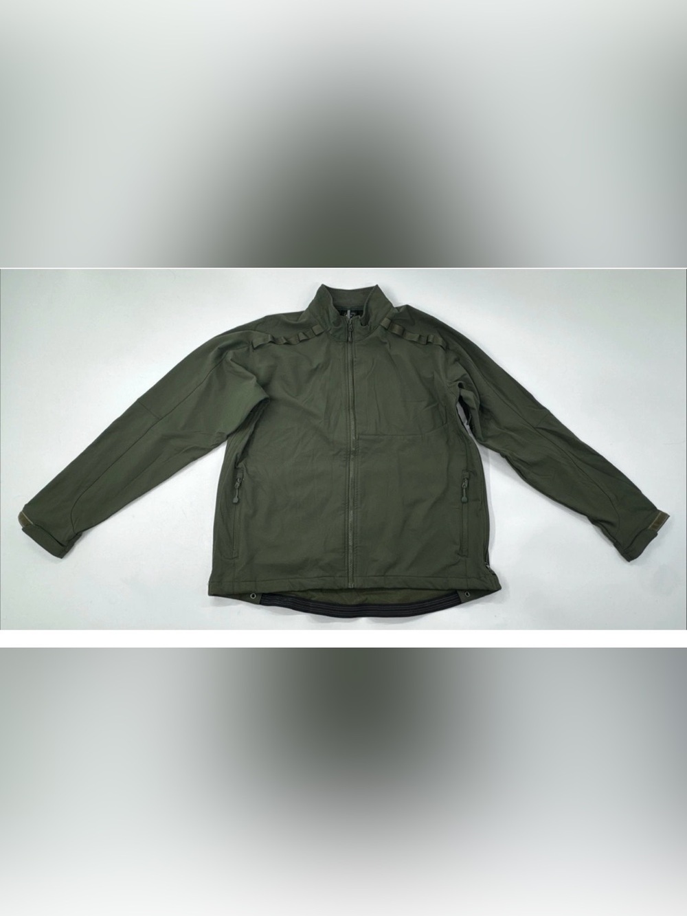 The Force Made for Heroes Tactical Jacket Mens Large Army Green Military Stretch